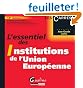 L'essentiel des Institutions de l'Union Europénne