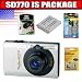 Canon PowerShot SD770IS 10MP Digital Camera with 3x Optical Image Stabilized Zoom (Black) Package 1