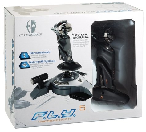 Saitek PS38 Cybrog F.L.Y5 Flight Stick