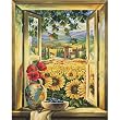 Schipper 9130 405 - Malen nach Zahlen, Sonnenblumenfelder, 40x50 cm