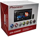 Pioneer AVH-X2500BT 2-DIN Multimedia DVD Receiver with 6.1" WVGA Touchscreen Display