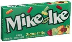 Mike and Ike Original Fruits Candy,  6-Ounce Boxes (Pack of 24)