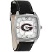 Georgia Bulldogs Leather Banded Retro Watch