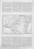 1880 MAP AROUND CHANDAHAR Antique Print AFGHANISTAN
