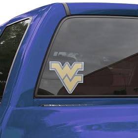 West Virginia Mountaineers Perforated Window Decal -