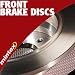 MDC1400 MINTEX FRONT BRAKE DISCS DAIHATSU SIRION 1.0 98-00