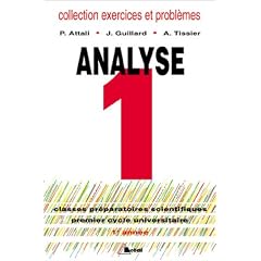 Analyse 1: 1�re ann�e
