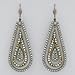 Triple Teardrop Earrings title=