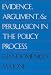 Book Evidence, Argument, and Persuasion in the Policy Process