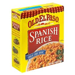 Old El Paso Sides, Spanish Rice, 7.6-Ounce Boxes (Pack of 12)