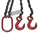 Dayton 2UKF3 Chain Sling, DOS, 6100 Lb, 9/32 In, 10 Ft L