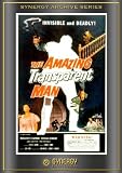 Cover art for  The Amazing Transparent Man