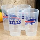 Buffalo Bills 4-Pack 16oz. Plastic Cups
