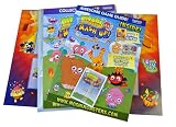 Topps Moshi Monsters Trading Card Game Mash Up! Starter Pack Includes Game Mat, Binder, Guide 6 Cards!