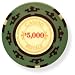 Casino Royale James Bond Poker Chip - 25 Stueck Wertangabe $5.000