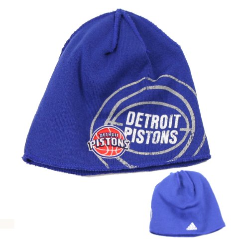 Detroit Pistons College Cut Knit Beanie