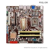 ASUS P5QL-EM - Motherboard - micro ATX - iG43 - LGA775 Socket - UDMA133, Serial ATA-300, eSATA - Gigabit Ethernet - FireWire - video - HD Audio (8-channel)