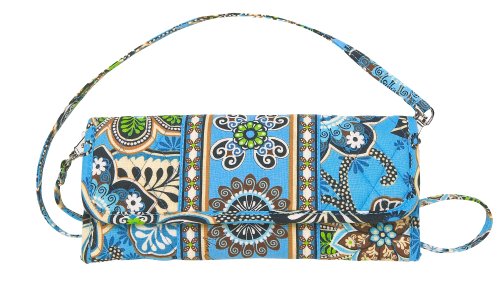 Vera Bradley Sleek Wallet in Bali Blue