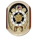 Seiko Melodies in Motion Wall Clock 2007 Collector's Edition with Swarovski Crystals w/ Bonus 6 Christmas songs, plays 14 songs total!