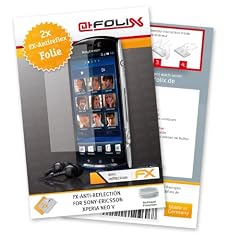 atFoliX FX-Antireflex Displayschutzfolie f�r Sony-Ericsson Xperia neo V (2-er Pack) - Displayschutz antireflektierend! H�chste Qualit�t - Made in Germany!