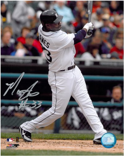Marcus Thames Autographed Detroit Tigers 8x10 Photo #1