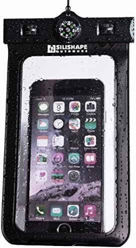 Waterproof Dry Case Pouch for Apple iPhone 6 and 6Plus or Samsung Galaxy HTC Note Nexus - Best Cell Phone Bag Protection Against Water Snow Dust Beach Sand - Underwater Drycase by Silishape Outdoors