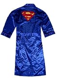 Superman Logo Satin Robe for men
