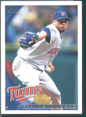 2010 Topps Baseball Card # 464 Francisco Liriano - Minnesota Twins - MLB Trading Card in Protective Screwdown Case!