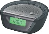 Sony ICF-C263 AM/FM Clock Radio with Digital Tuner (Black)