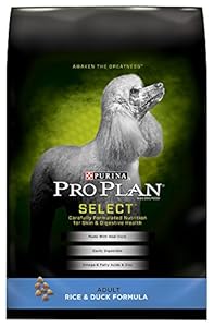 Purina Pro Plan Dry Dog Food, Select, Adult Rice & Duck Formula, 24-Pound Bag, Pack of 1