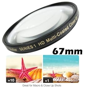 Vivitar 67mm Close-Up +10 Macro Lens Filter