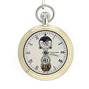 Colibri Open Face Pocket Watch Moonphase Mechanical Wind