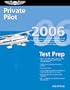 Private Pilot Test Prep 2006: Study and Prepare for the Recreational and Private Airplane, Helicopter, Gyroplane, Glider, Balloon, and Airship FAA Knowledge Exams (Test Prep series)