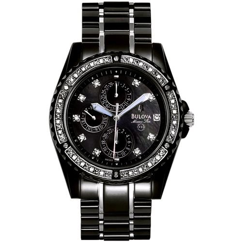 Bulova Men's 98E003 Marine Star Diamond Accented Watch