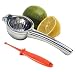 Norpro Stainless-Steel Citrus Juice Press with FREE Citrus Peeler