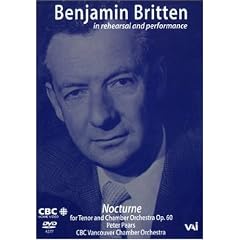Benjamin Britten - In Rehearsal and Performance with Peter Pears by 