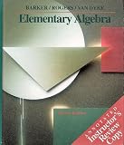 Elementary Algebra [Hardcover] Annotated Instructor's Review Copy