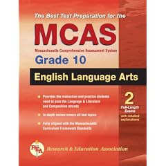 MCAS ELA Language Arts Grade 10 (REA)