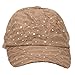 Glitter Caps-Khaki