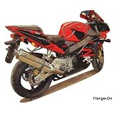 02-03 HONDA CBR954RR: TWO BROTHERS M-2 FLANGE-ON EXHAUST - CARBON FIBER by Two Brothers Racing