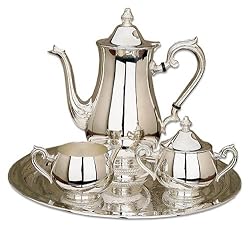Reed & Barton Silver-plated Gadroon Silver-plated 4 Piece Coffee Set