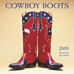 Cowboy Boots 2009 Square Wall Calendar