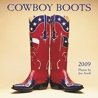 Cowboy Boots 2009 Square Wall Calendar