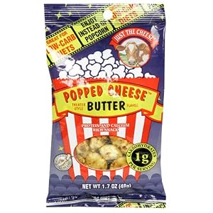 Just The Cheese Popped Cheese 1 7 Ounce Just The Cheese Popped Cheese 1 7 Ounce
