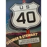 us 40 cross section of the united states of america