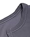 Happy Sailed Women 2018 Casual Chiffon Button V Neck Blouses Shirts,Small Grey