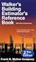 Walker's Building Estimator's Reference Book, 27th Edition