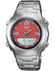 Casio Edifice Tough Solar Steel Red Chronograph Watch EFS12D-4AV