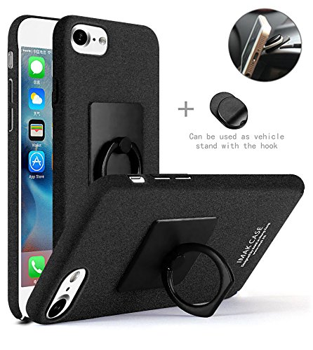 SoftFloat BlackBerry DTEK60 Case Hard Case Cover for BlackBerry DTEK60 Protective Shell + Screen Protector Black