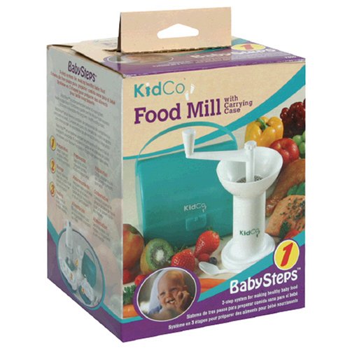 KidCo Baby Steps Food Mill, with Carrying Case , 1 food mill